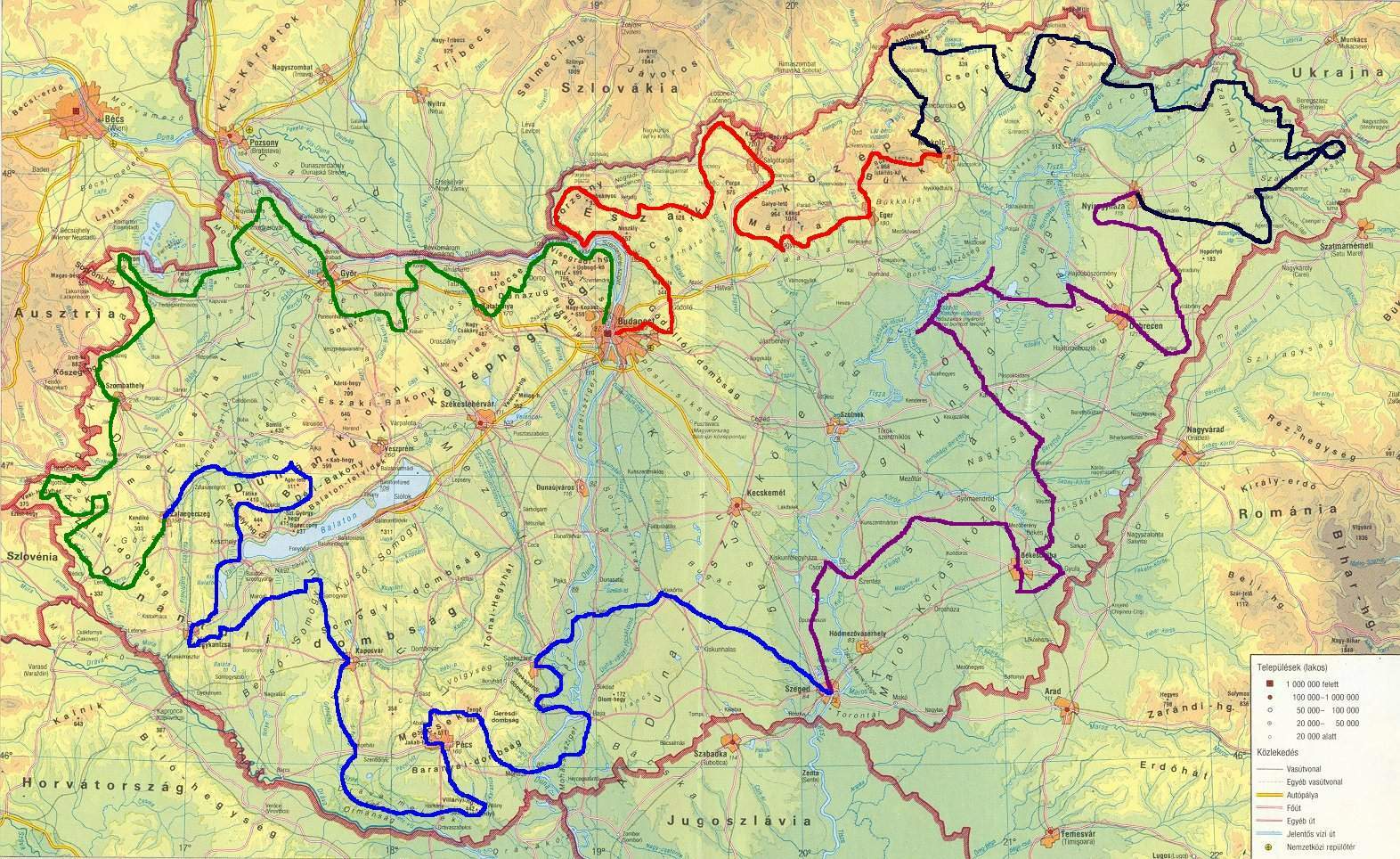 eger kerékpárút térkép Országos Kerékpáros Körtúra eger kerékpárút térkép